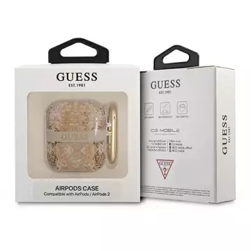 Guess GUA2HHFLD AirPods decken złoty/gold Paisley Strap Collection ab