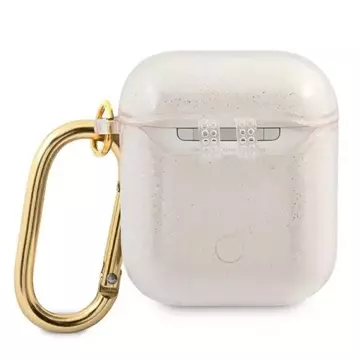 Guess GUA2UCG4GD AirPods decken złoty/gold Glitter Collection ab