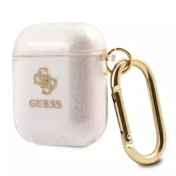 Guess GUA2UCG4GD AirPods decken złoty/gold Glitter Collection ab