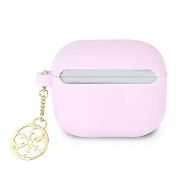 Guess GUA3LSC4EU AirPods 3 Cover fioletowy/lila Charm Collection