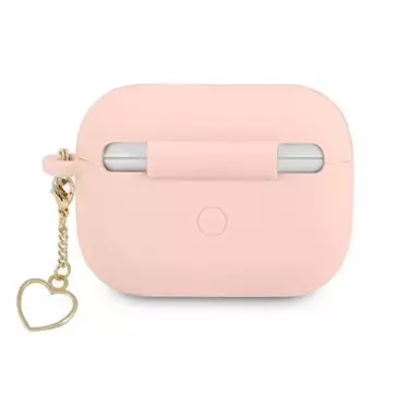 Guess GUAPLSCHSP AirPods Pro Cover Pink / Pink Silicone Charm Collection