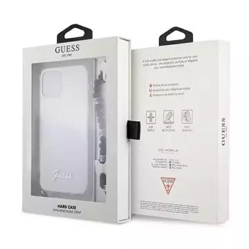 Guess GUHCP12LKPSBK iPhone 12 Pro Max 6,7" Transparente Hardcase Black Pearl