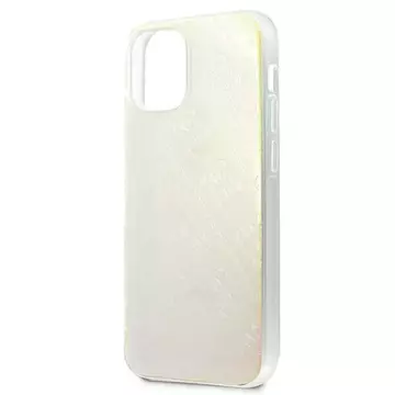 Guess GUHCP12S3D4GIRBL iPhone 12 mini 5,4" opalowy/irisescent hardcase 4G 3D Pattern Collection