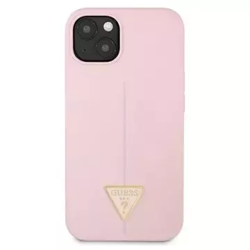 Guess GUHCP13SSLTGU iPhone 13 mini 5,4" fioletowy/lila Hardcase Silikondreieck