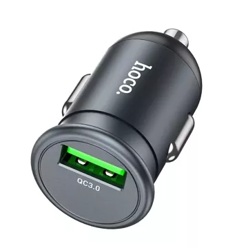 HOCO USB A QC3.0 Autoladegerät 18W Z43 grau