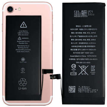 Handy-Ersatzakku für Apple iPhone 7 7G 1960mAh A1660 A1778