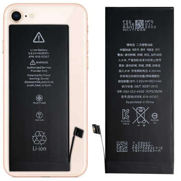 Handy-Ersatzakku für Apple iPhone 8 8G 1821mAh A1863 A1905