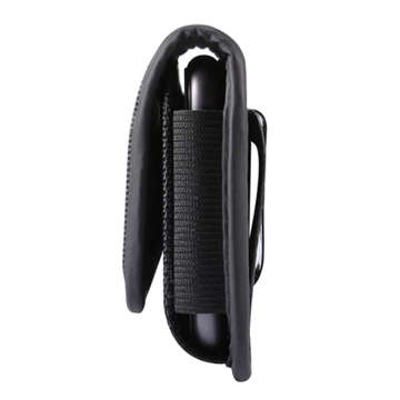 Handyhülle Alogy Handy-Gürtelholster mit Kartenfach horizontal XL 6.1 Schwarz