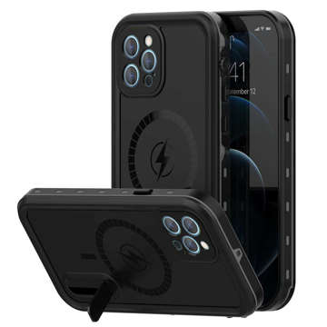 Handyhülle Armored 360 Case wasserdicht IP68 für MagSafe für iPhone 13 Pro