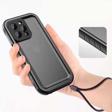 Handyhülle Etui Shellbox IP68 für Apple iPhone 13 Mini Schwarz