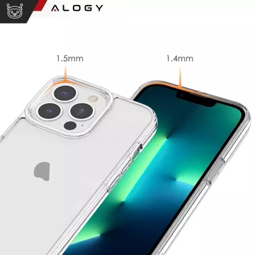 Handyhülle Gepanzerte Alogy Hybrid Case für iPhone 13 Pro mit Kameraabdeckung