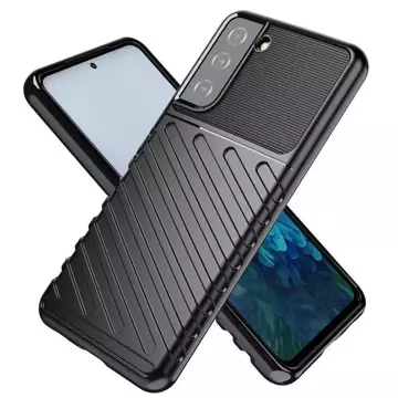 Handyhülle Thunder Case für Samsung Galaxy S23 Silikon Armor Case schwarz