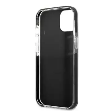 Handyschutzhülle Karl Lagerfeld KLHCP13STPECK für Apple iPhone 13 Mini 5.4" Hardcase schwarz/schwarz Choupette Head