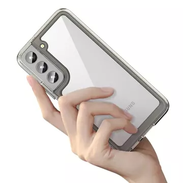 Handyschutzhülle Outer Space Case für Samsung Galaxy S23 Plus Hülle mit flexiblem Rahmen transparent