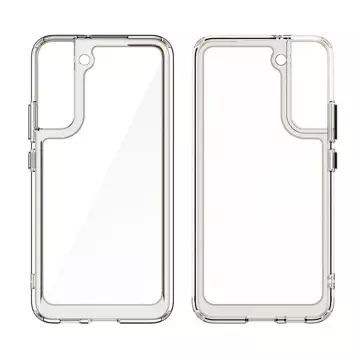 Handyschutzhülle Outer Space Case für Samsung Galaxy S23 Plus Hülle mit flexiblem Rahmen transparent