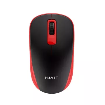 Havit MS626GT kabellose Universalmaus (schwarz und rot)