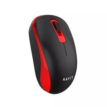 Havit MS626GT kabellose Universalmaus (schwarz und rot)