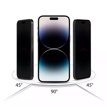 Hofi Anti Spy Glass Pro Sichtschutzglas für Samsung Galaxy S24 Plus Privacy