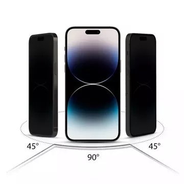 Hofi Anti Spy Glass Pro Sichtschutzglas für Samsung Galaxy S24 Privatsphäre
