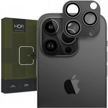 Hofi Fullcam Pro Kameraabdeckung für Apple iPhone 15 Pro / 15 Pro Max Schwarz