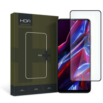 Hofi Glass PRO Panzerglas für Xiaomi Redmi Note 12 5G / Poco X5 5G Schwarz