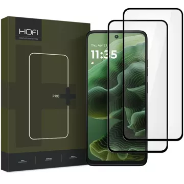 Hofi Glass Pro 2er-Pack gehärtetes Glas für Motorola Moto G35 5G Schwarz