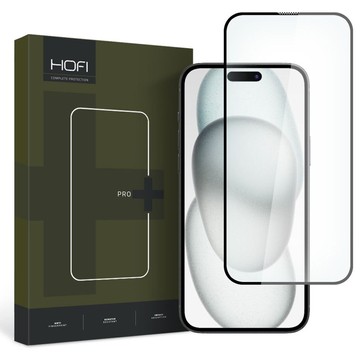 Hofi Glass Pro Panzerglas für Apple iPhone 15 Pro Max Schwarz