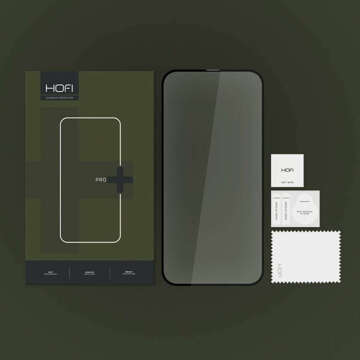 Hofi Glass Pro Panzerglas für Apple iPhone 15 Pro Max Schwarz