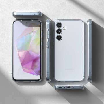 Hülle Ringke Fusion für Samsung Galaxy A35 5G Matte Clear