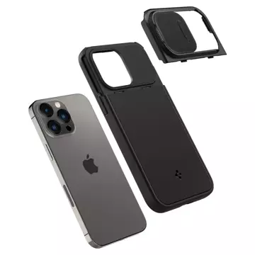 Hülle Spear Optics Armor Mag MagSafe für Apple iPhone 14 Pro Max Schwarz