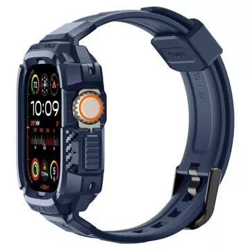 Hülle Spigen Rugged Armor „Pro“ für Apple Watch Ultra 1 / 2 (49 mm) Marineblau