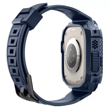 Hülle Spigen Rugged Armor „Pro“ für Apple Watch Ultra 1 / 2 (49 mm) Marineblau