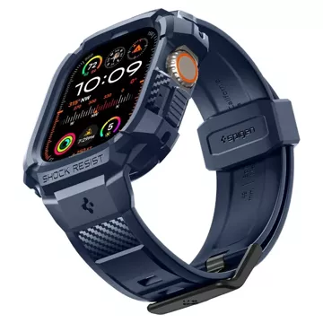 Hülle Spigen Rugged Armor „Pro“ für Apple Watch Ultra 1 / 2 (49 mm) Marineblau