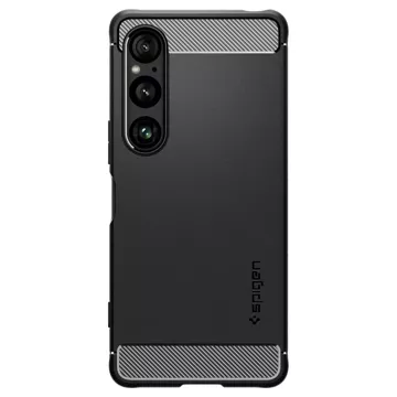 Hülle Spigen Rugged Armor für Sony Xperia 1 VI Matte Vlack