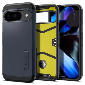 Hülle Spigen Tough Armor für Google Pixel 9 Pro XL Metal Slate