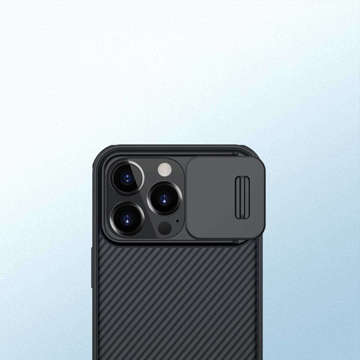 Hülle für Apple iPhone 13 Pro Max Nillkin CamShield Pro Magnetic Black Glass