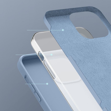 Hülle für Apple iPhone 13 Pro Schutzhülle ESR Cloud Soft Case Blaues Glas