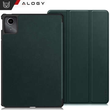 Hülle für Lenovo Tab M11 10,95" TB330FU / TB330XU / TB331FC Book Case Cover mit Klappe Gehäuse Case Cover Alogy Green