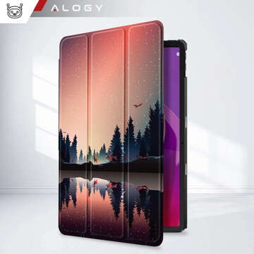 Hülle für Lenovo Tab M11 10,95" TB330FU / TB330XU / TB331FC Tablet Cover Case Alogy Book Cover Lake Glass Stylus