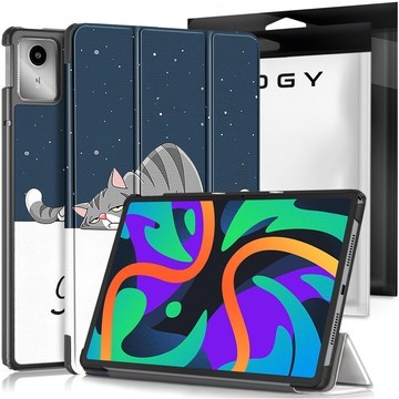 Hülle für Lenovo Tab M11 10,95 Zoll TB330FU / TB330XU / TB331FC Tablet Cover Case Alogy Book Cover Schlafende Katze Stylus Pen