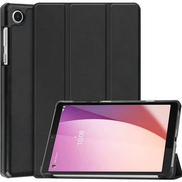 Hülle für Lenovo Tab M8 4gen TB300XU TB300FU Book Cover Case Alogy Schwarz