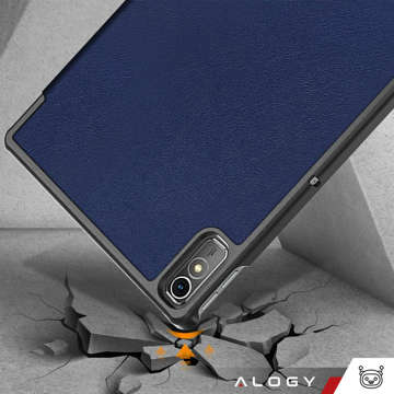 Hülle für Lenovo Tab P11 2gen 11.5 TB350FU TB350XU Alogy Book Cover Case Gehäuse Schutzhülle Marineblau