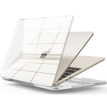 Hülle für MacBook Air 15 M2 2023 A2941 Hülle Gehäusedeckel Klar Alogy Hard Cover Transparent