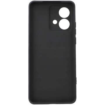 Hülle für Motorola Edge 40 Neo 3mk Matt Case Cover Mattschwarze Rückseite