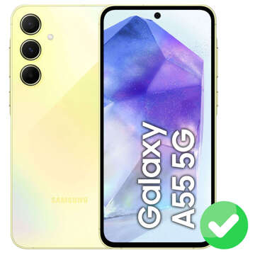 Hülle für Samsung Galaxy A55 5G, gepanzert, wasserdicht, IP68, 360-Grad-Rüstung, integriertes Glas, Alogy, Schwarz