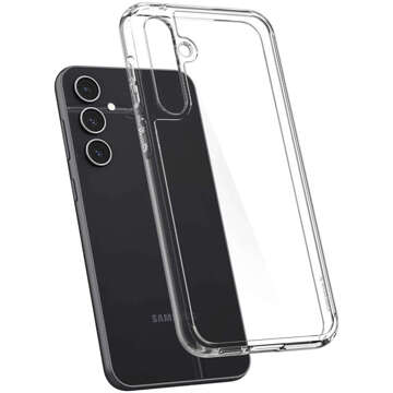 Hülle für Samsung Galaxy S23 FE Spigen Ultra Hybrid Case, transparente Rückseite, kristallklares Glas