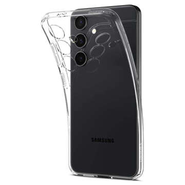 Hülle für Samsung Galaxy S24 Spigen Liquid Crystal Case Schützende, kristallklare Handyhülle