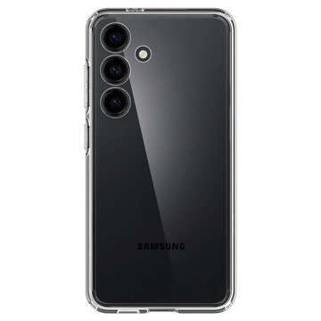 Hülle für Samsung Galaxy S24 Spigen Ultra Hybrid Case, transparente Rückseite, kristallklares Glas