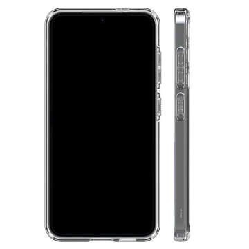 Hülle für Samsung Galaxy S24 Spigen Ultra Hybrid Case, transparente Rückseite, kristallklares Glas
