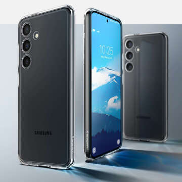 Hülle für Samsung Galaxy S24 Spigen Ultra Hybrid Case, transparente, kristallklare Rückseite